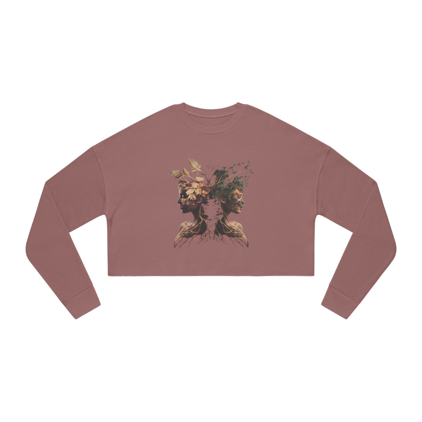rooted together cropped sweatshirt