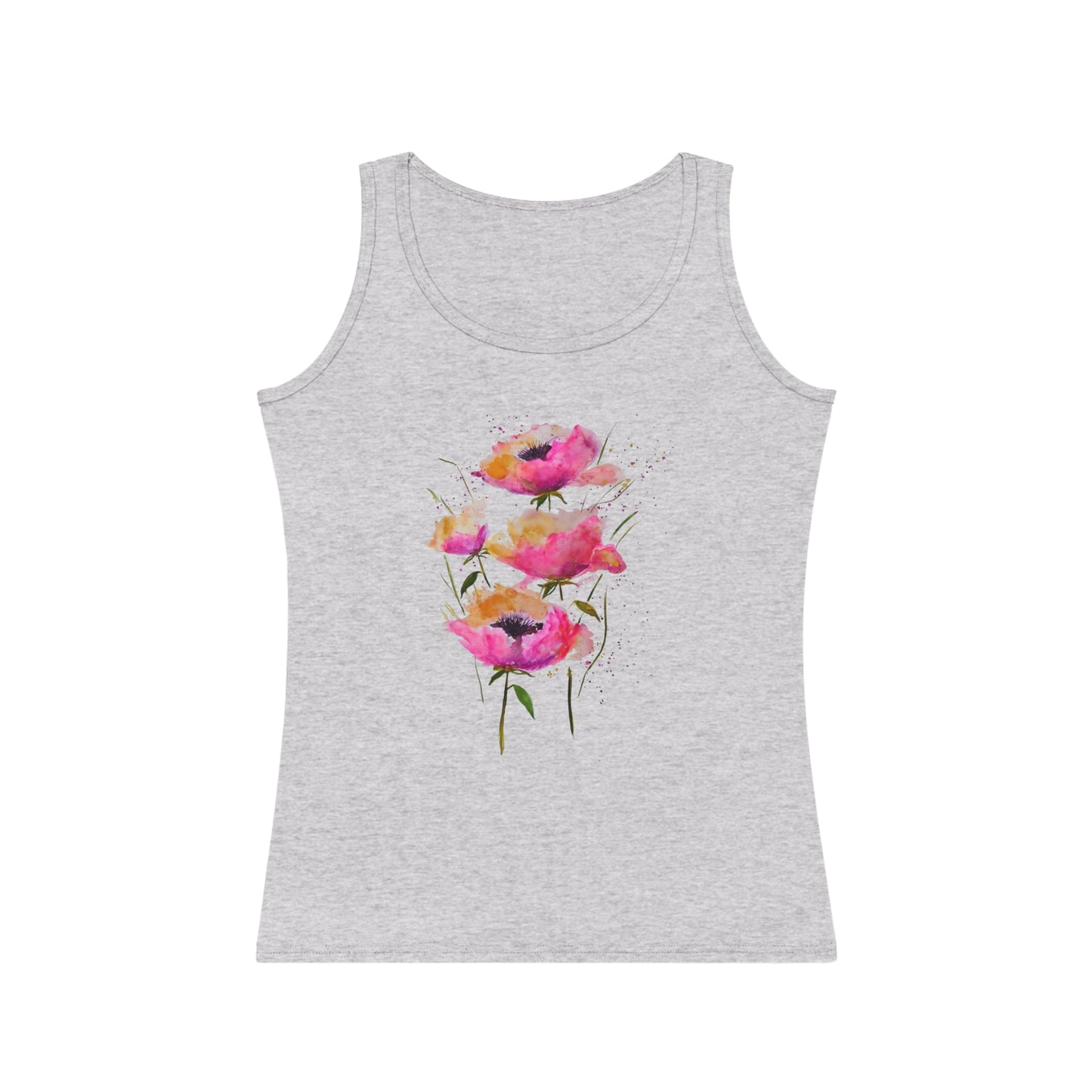 Pink Poppies - Art by Rien - Tank Top