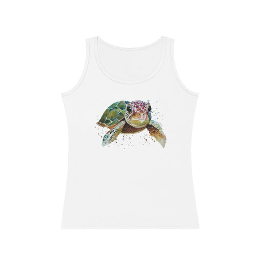 Turtle - Art by Rien - Tank Top