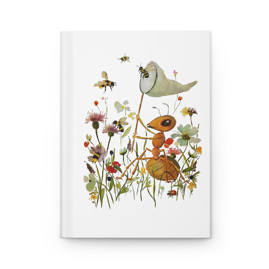 Bee-dazzled Antics - Art by Rien - Hardcover Journal Matte