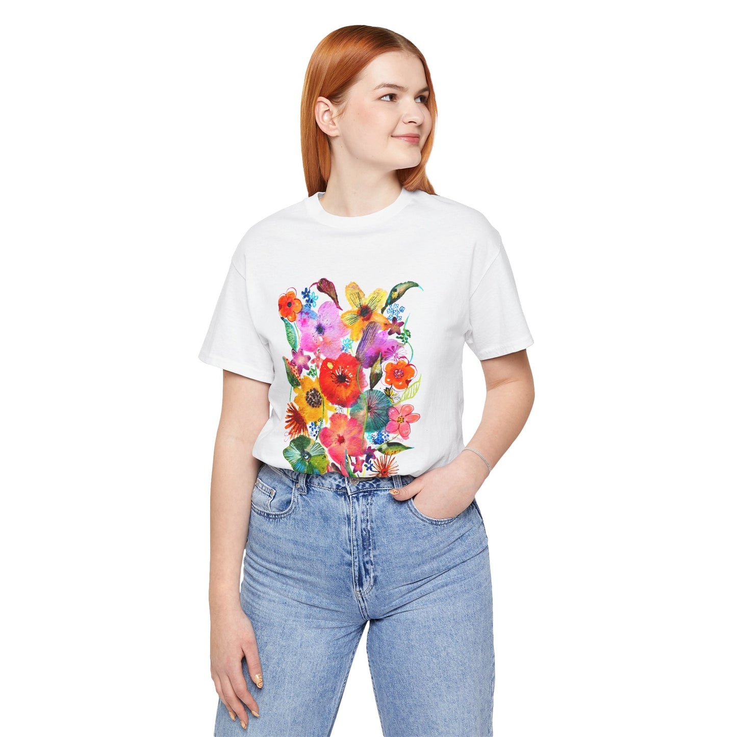 Whimsical Flowers - Art by Rien - classic tee