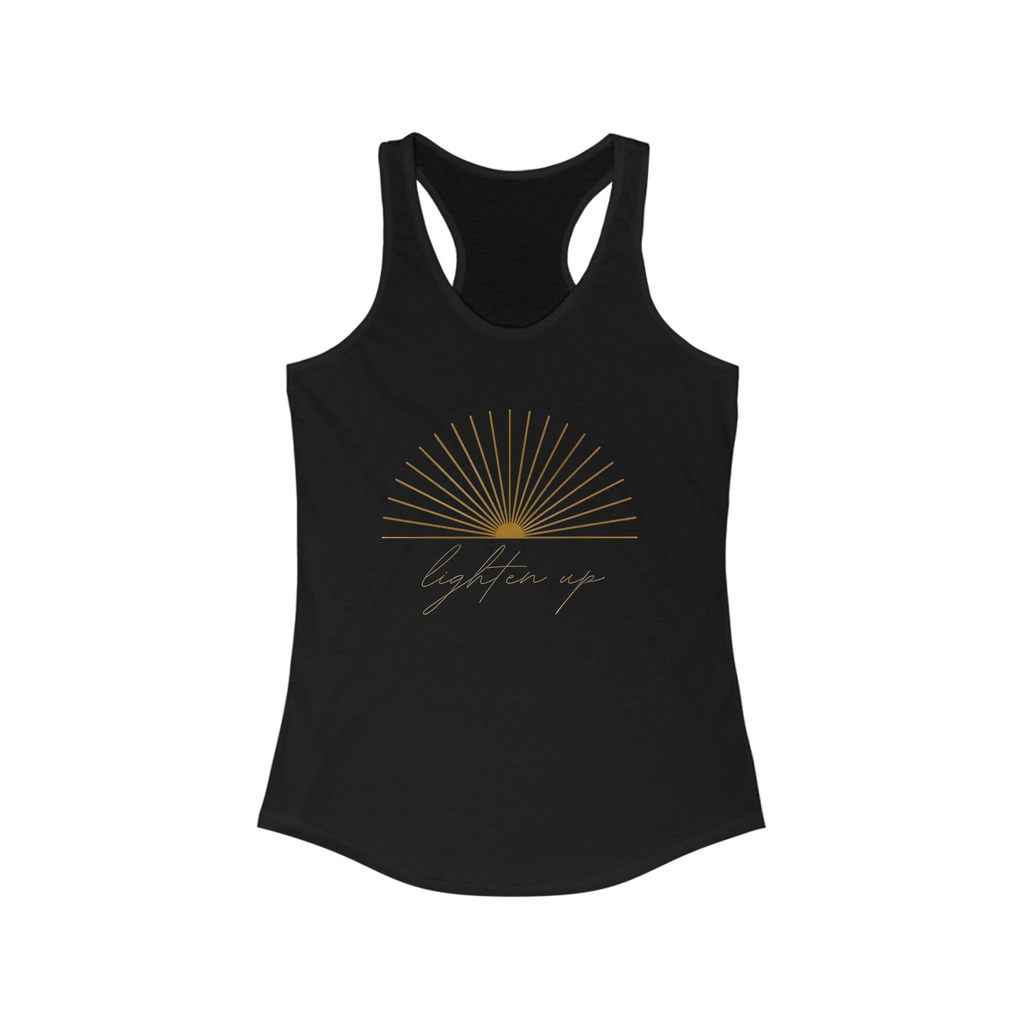 cheryl says lighten up - racerback tank