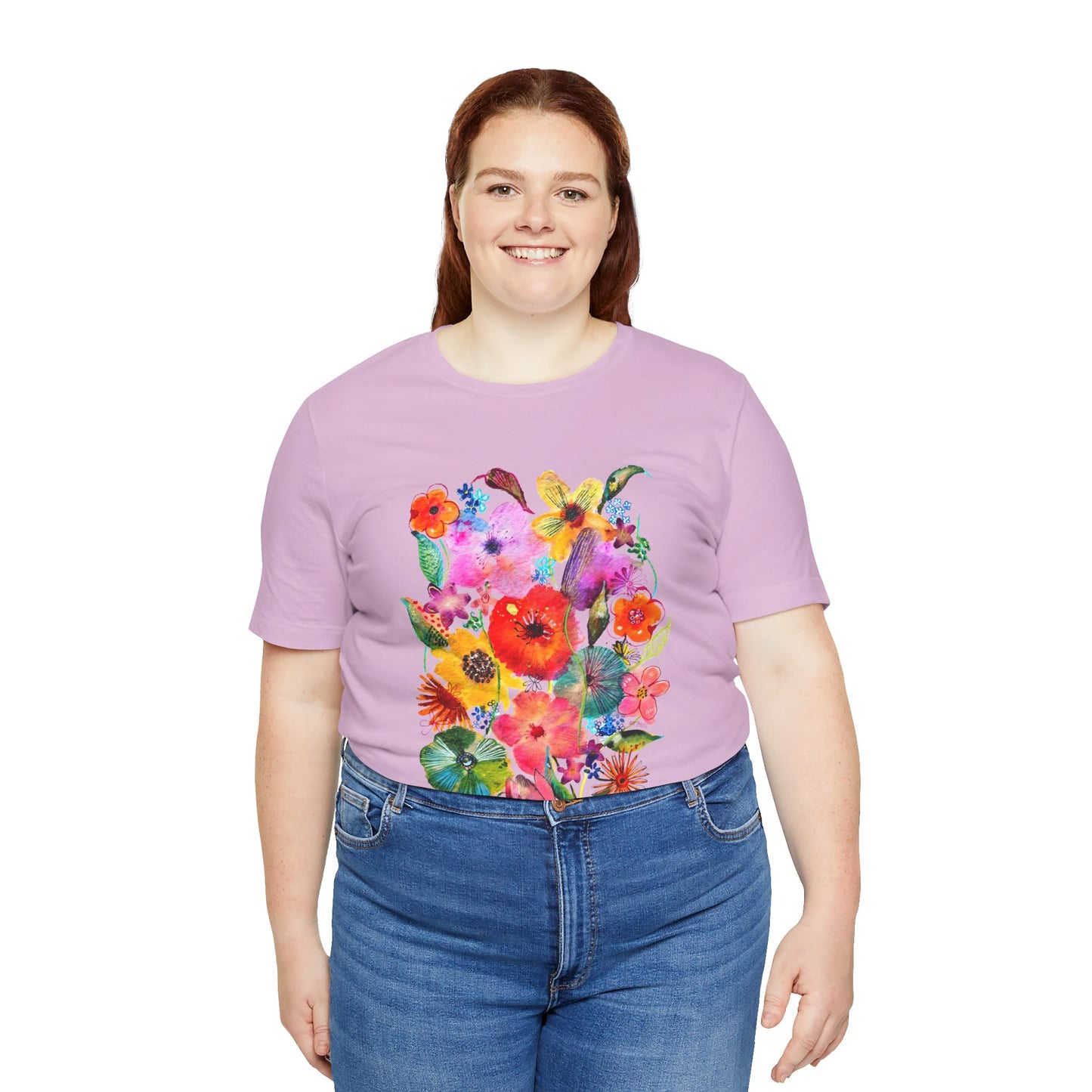 Whimsical Flowers - Art by Rien - classic tee